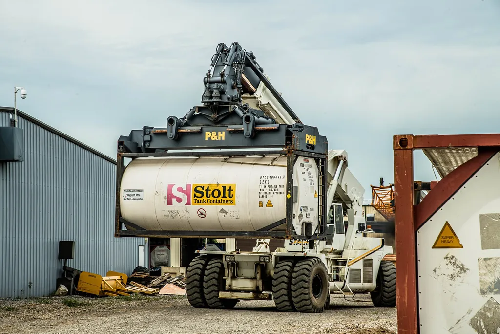 Store & Haul ISO depot yard and equipment
